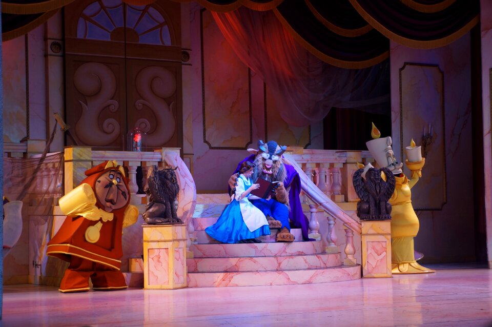 Beauty and the beast musical exposure