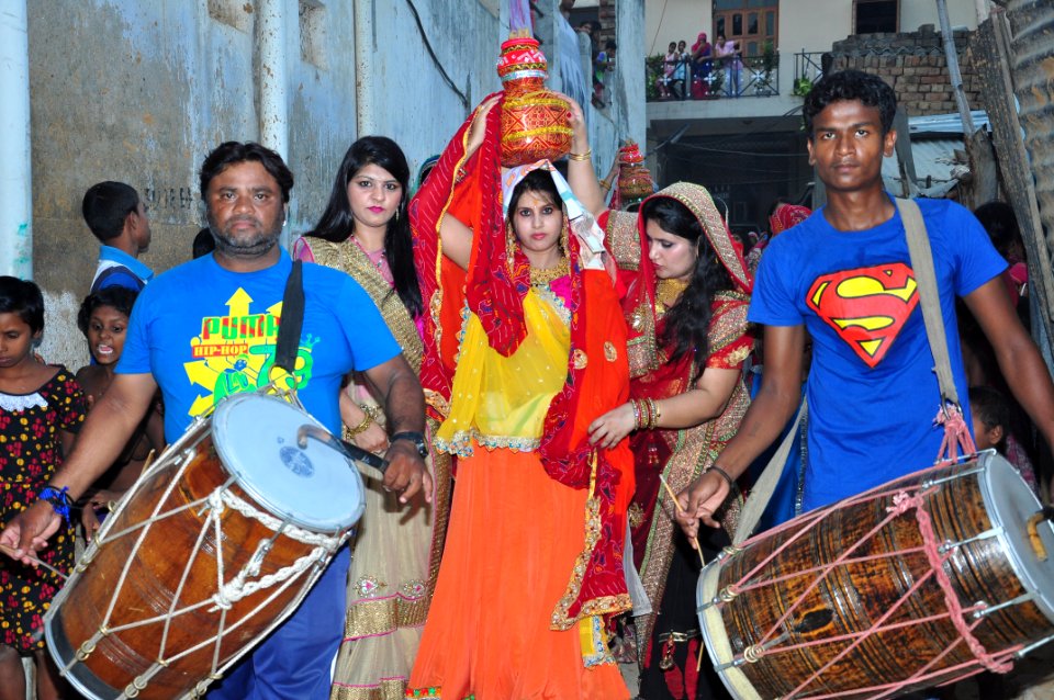 Dhol Wala for Kua Pujan Function in Gurgaon 09891478880 photo