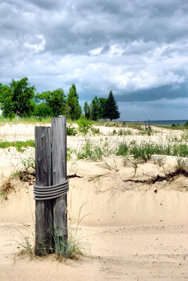 Sand summer landscape