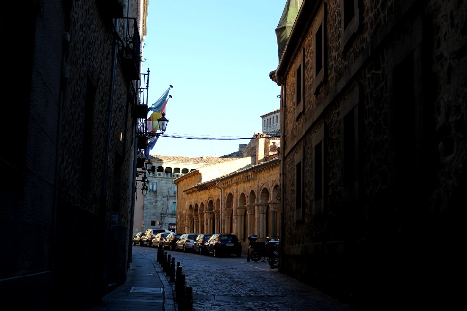 Atrio norte de S. Martín. Segovia