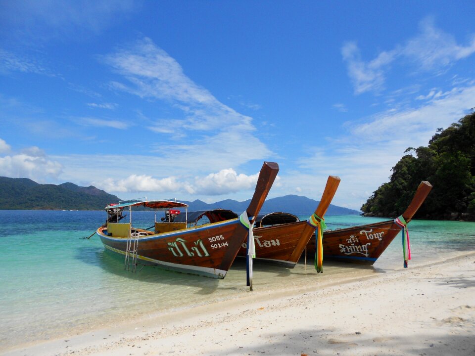 Tropical ocean island