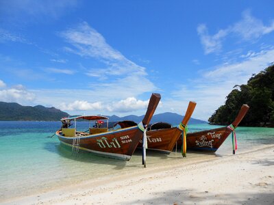 Tropical ocean island