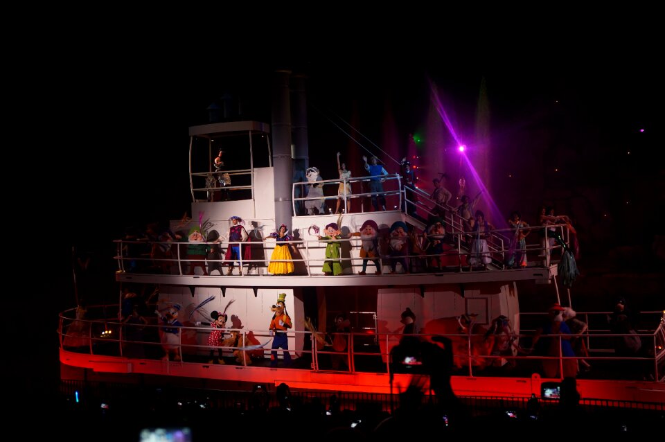 Disney night exposure
