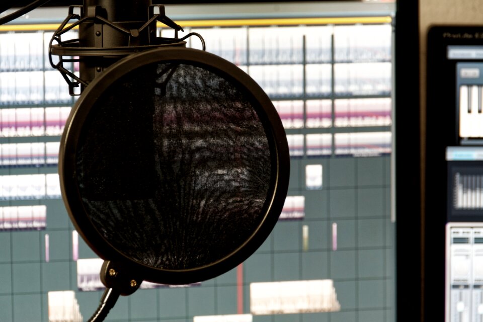 Audio controller music studio