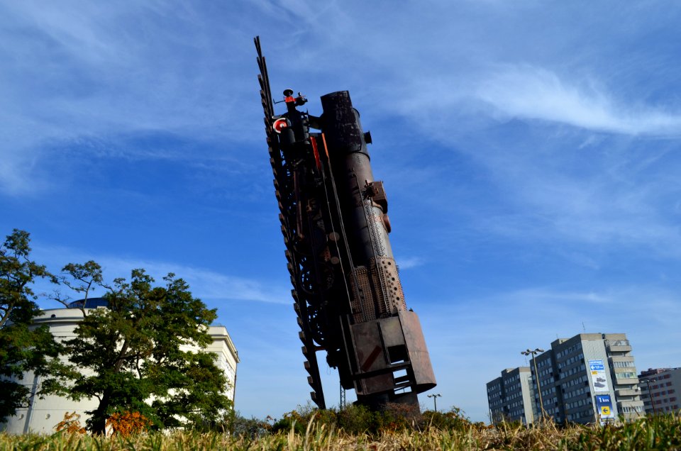 Train to Heaven by Andrzej Jarodzki, Wrocław, Poland