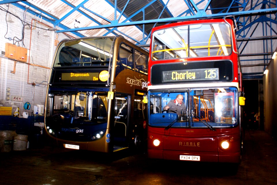 Closure of Stagecoach Garage Chorley. 17.10.15