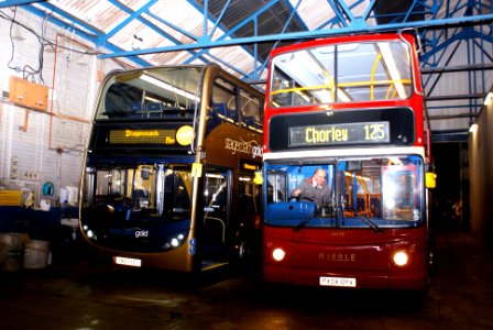 Closure of Stagecoach Garage Chorley. 17.10.15
