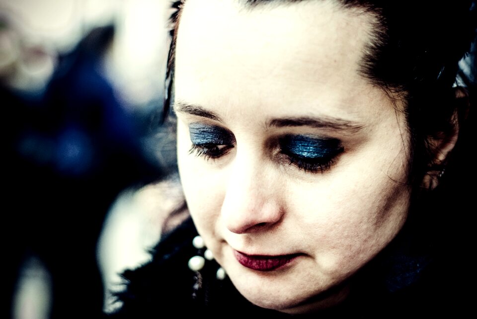 Festival gothic woman