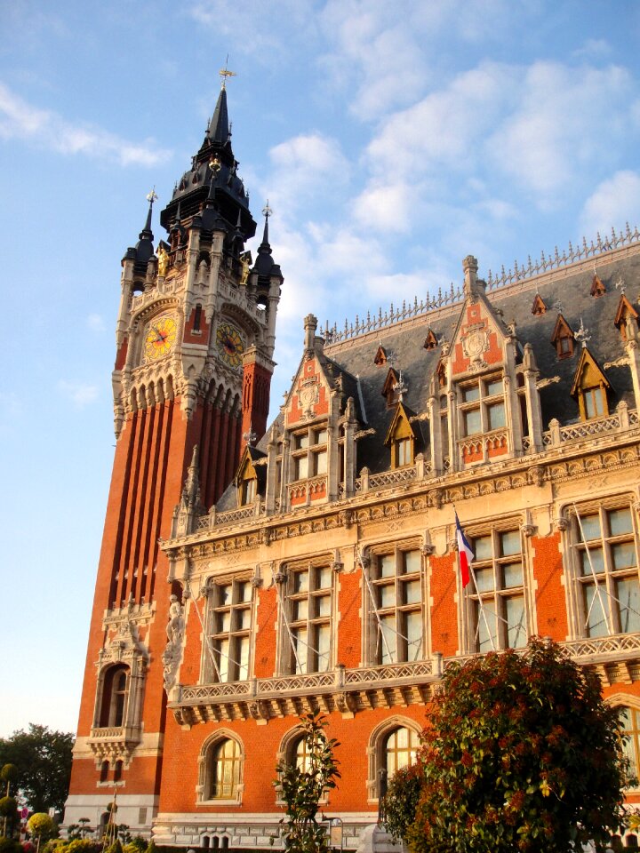 Town hall tower building rodin