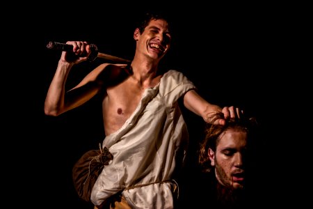 Caravaggio Remake David and Goliath