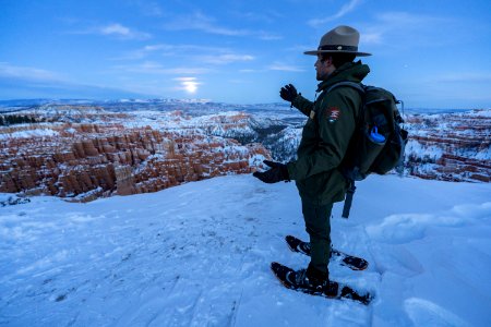 Full Moon Snowshoe Hike (6 of 6)