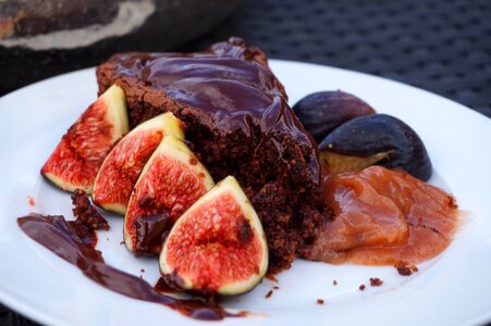 Cake chocolate healthy
