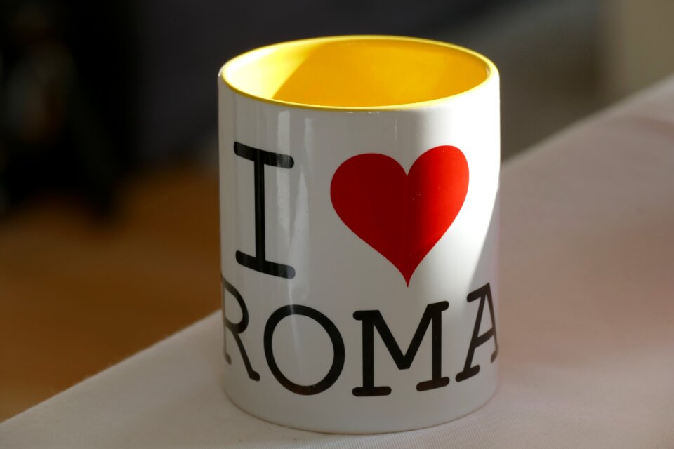 Rome breakfast ceramic