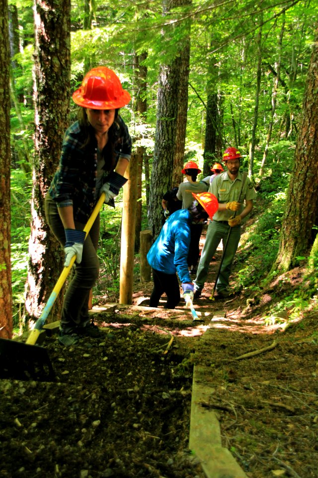 Restoration of trails at French's Dome