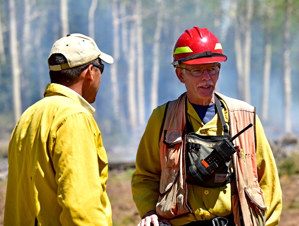Prescribed burn at Manning Creek