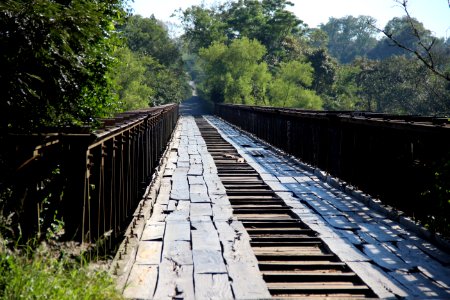 Ponte Sobre o Rio Vacacaí, Restinga Seca, Rio Grande Do Sul, Brasil