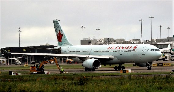 C-GFUR A-330 AIR CANADA DUBLIN 15-8-2018