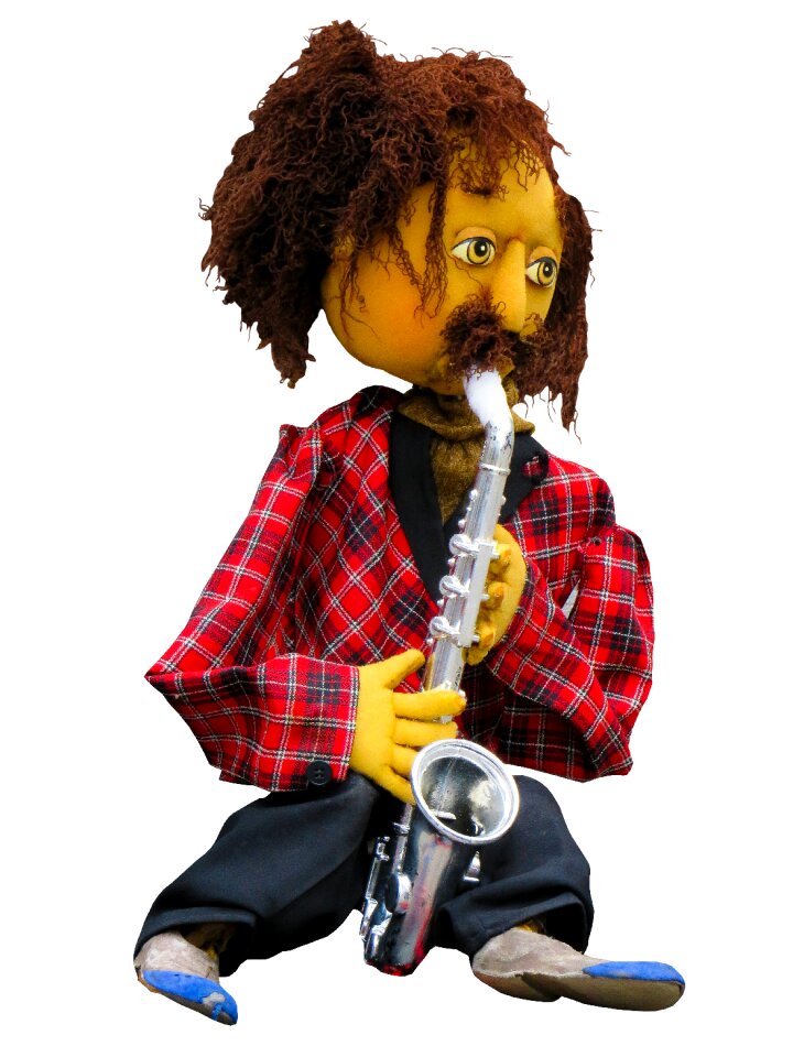 Figure puppet theatre music