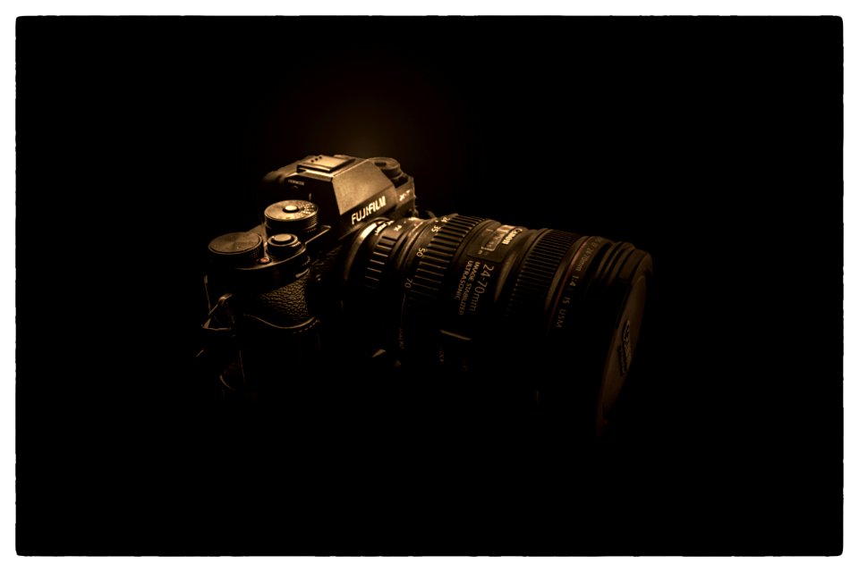 Fujifilm X-T1 with Canon 24-70 f4 L lens