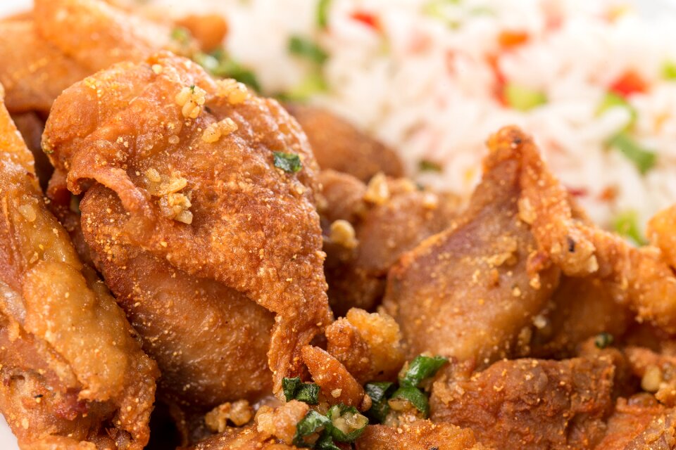 Bird chicken portion food