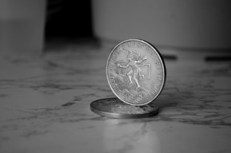 Silver Coin, XIX Olympic Games, México, 1968