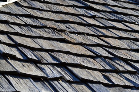 Roofing rooftop wooden photo