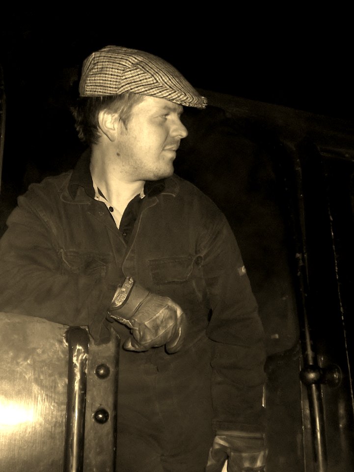 steam train driver