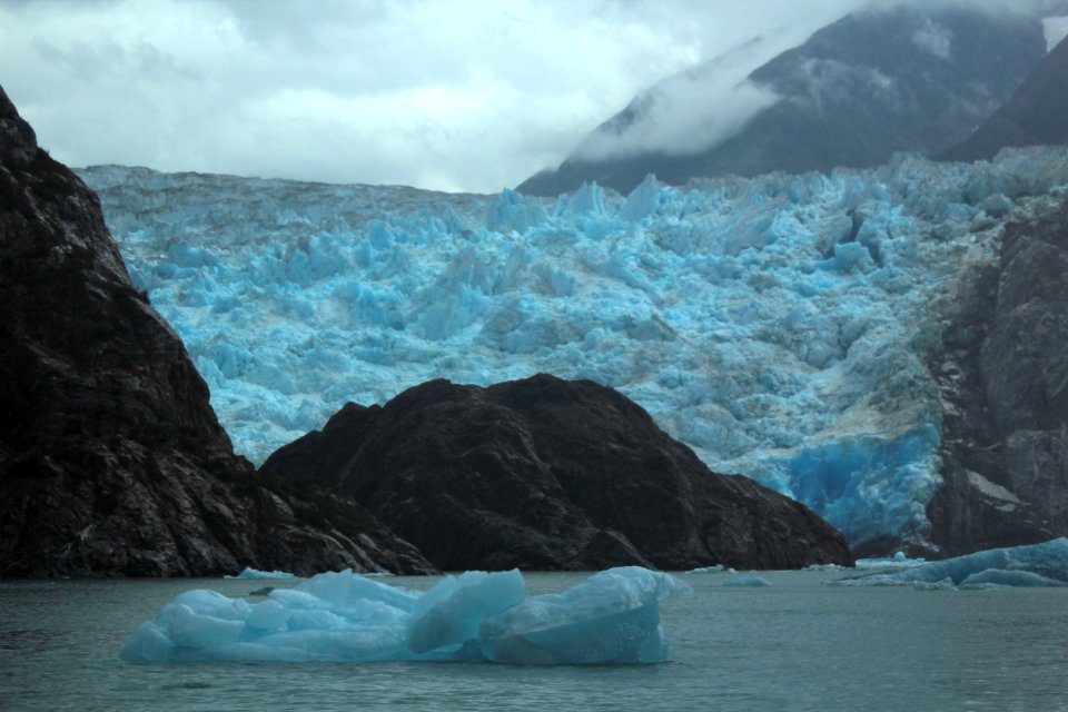 Sawyer Glacier and Iceberg