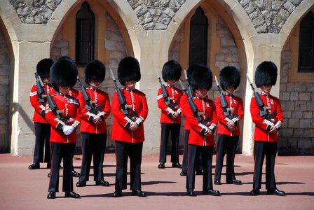 Changing of the guards great britain windsor castle