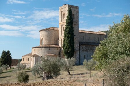 Romanesque tuscany italy photo