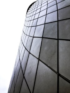 Tacoma Museum of Glass in perspective