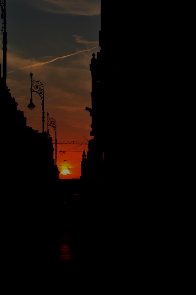 Urban Sunset photo