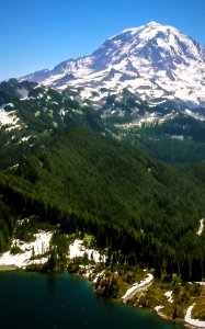 Looking at Eunice Lake from Tolmie Peak photo