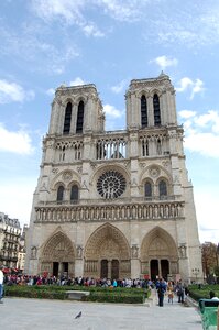 Paris cathedral france photo