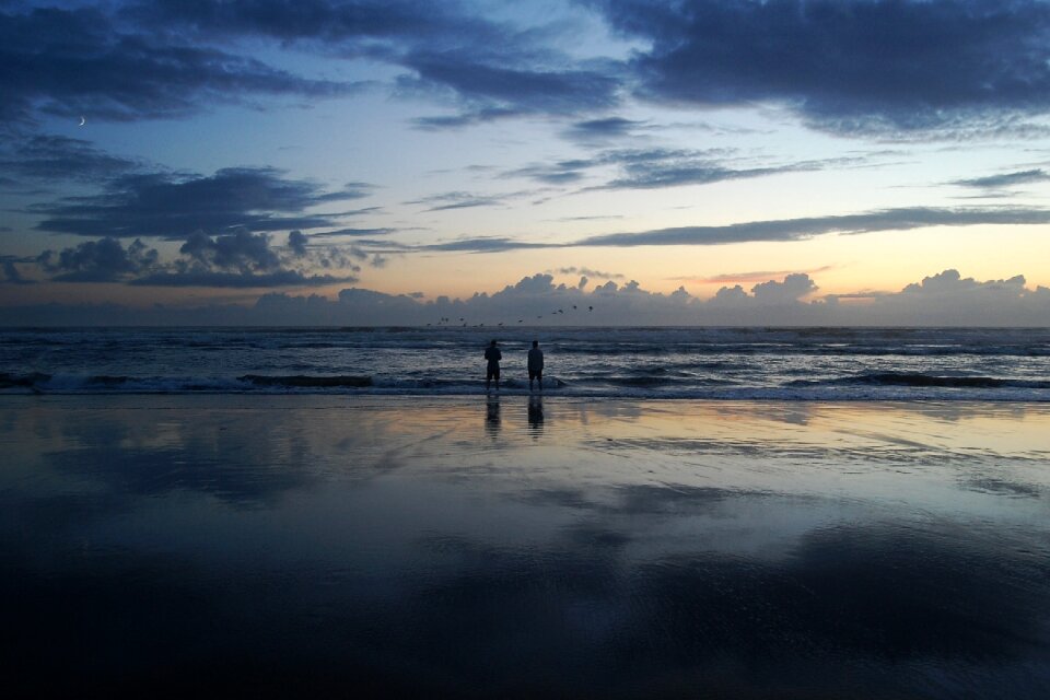People water ocean