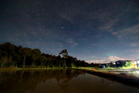 Labang Longhouse Nightscene