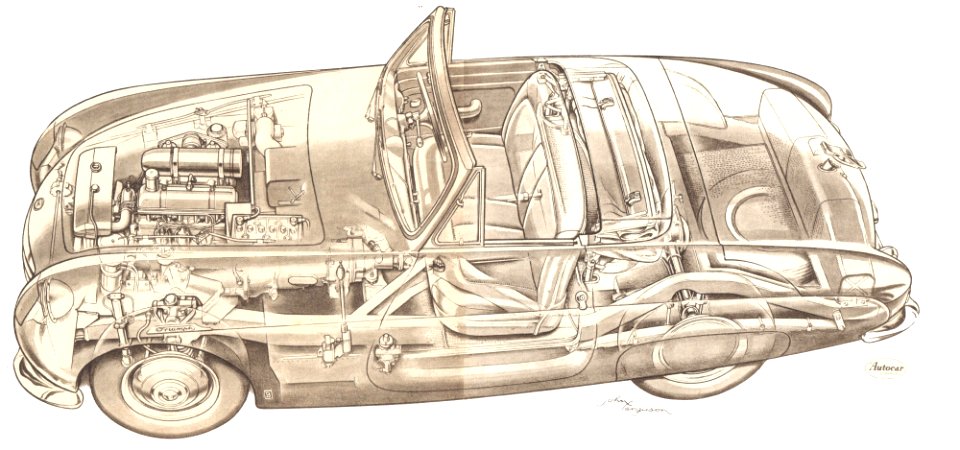 Triumph TRX cutaway diagram