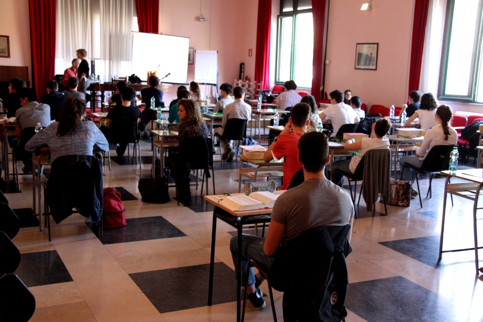 13 maggio 2015, Roma. Fase finale delle Olimpiadi di Lingue e civiltà classiche.