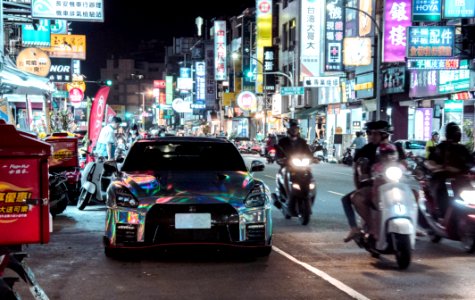 Multi color wrap GTR