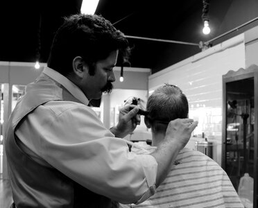 Salon barber shop scissors