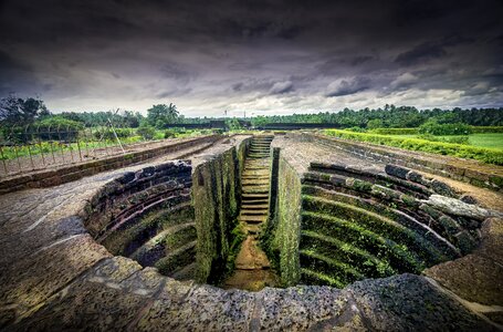 Abandonment tranquility water