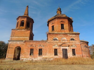 Religion country church an abandoned