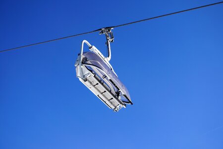 Cable car mountains ski lift