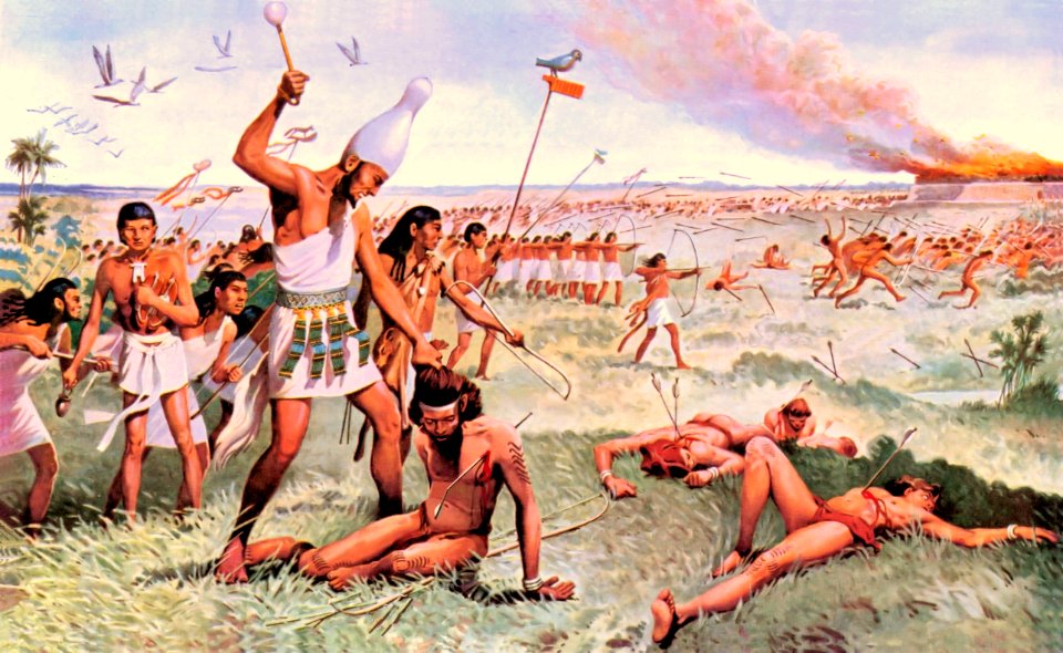 King Narmer conquers the Nile delta