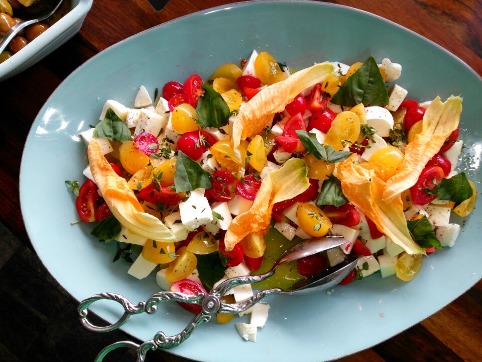 Food cold appetizers garnish