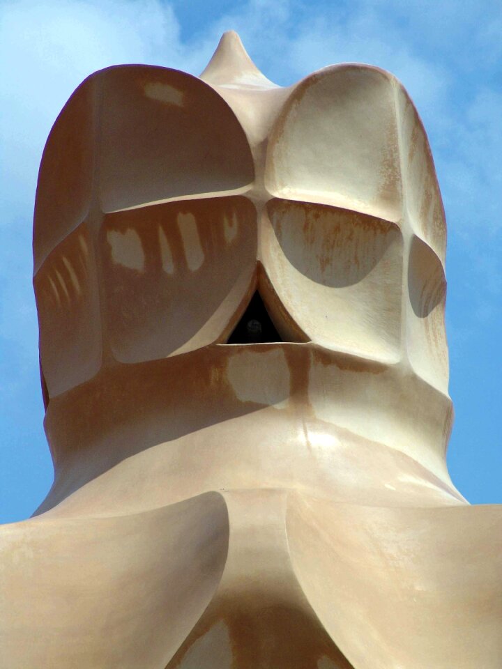 Abstract art barcelona sculpture