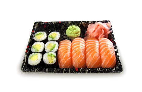 Maki fish raw photo