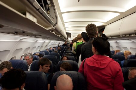 Flight transportation air travel photo