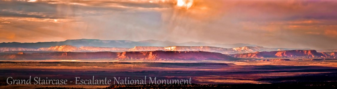 Grand Staircase - Escalante National Monument -  panorama
