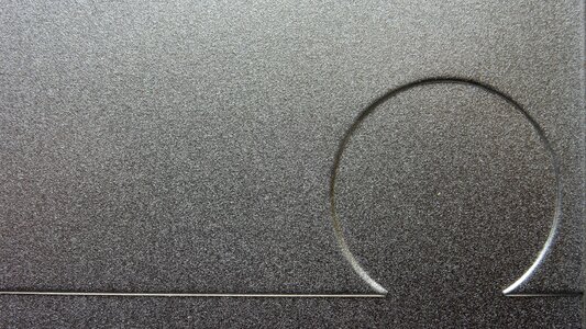 Metal metallic grey